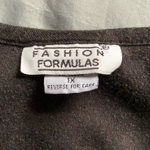 Fashion Formulas Shorts and Tank Top Set. Size 1X - Picture 6 of 6